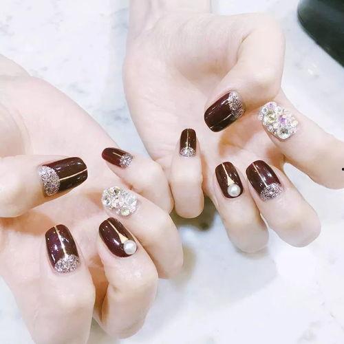 网红美甲玻璃钻头,网红热推的玻璃钻头钻头美甲技巧解析