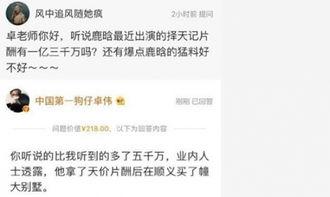 卓伟最新爆料说父子档,娱乐圈父子情深背后竟隐藏惊人秘密！