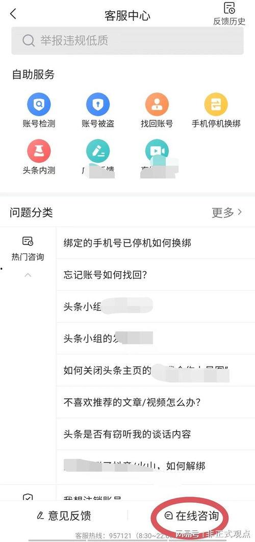 头条怎样找在线客服,头条在线客服查找攻略